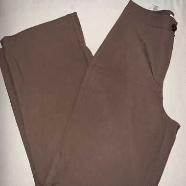Brown Fabric Trousers