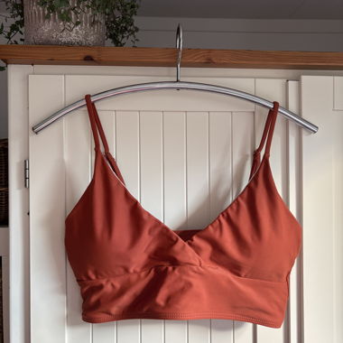 Orange Bikini Top