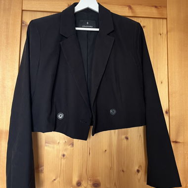 Blazer crop top