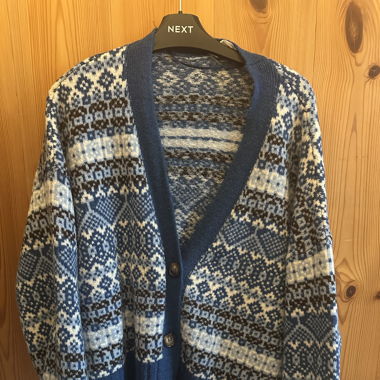Strickjacke Muster *Alpine* von Mango