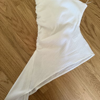 White Zara Crop Top