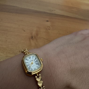 Orologio da polso da donna color oro