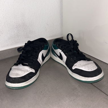 nike dunk low - green