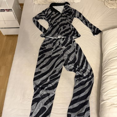 Cozy Zebra Pajama, Size M