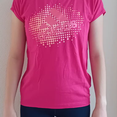 Rot-pinkes Sport T-shirt 