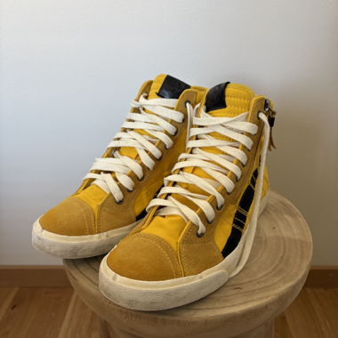 Sneakers alte Diesel gialle