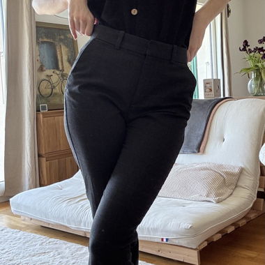 Pantalone elegante H&M nero taglia 38