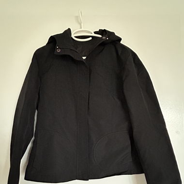 Veste de pluie noire Pimkie
