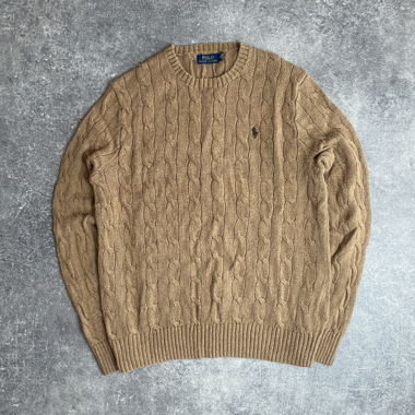 Maglione Vintage Ralph Lauren a Trecce 