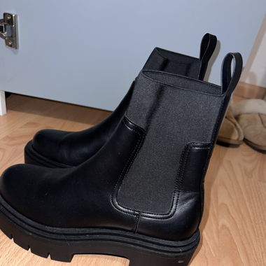 Stiefel schwarz, wie neu