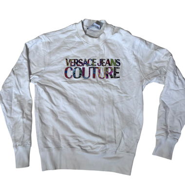 Felpa Versace Jeans Couture bianca