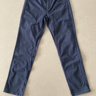 Dark blue MAC chino trousers