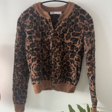 Zara Leo Cardigan