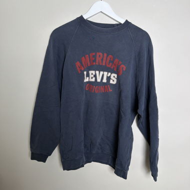 Sweat Levi's bleu marine M