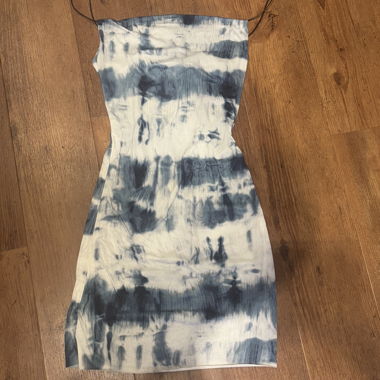 Robe mini tie-dye