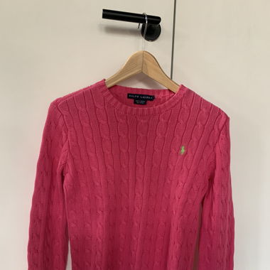 Knall pinker Frühlingspulli