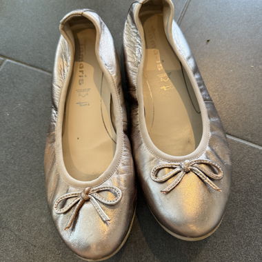 Bronze-coloured Women’s Ballet Flats