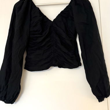 Blusa nera di Abercrombie