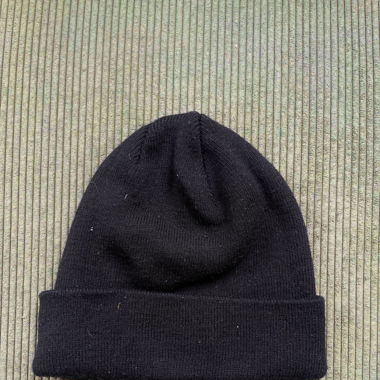 Schwarzer Beanie