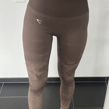 Gymshark Adapt Ombre Seamless Leggings Braun