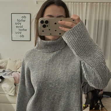 Knitted sweater
