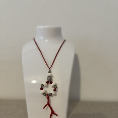 Collana in corallo rosso