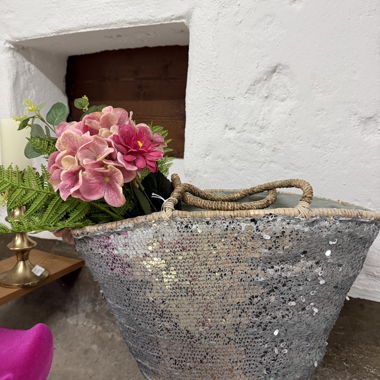 Borsa con paillettes