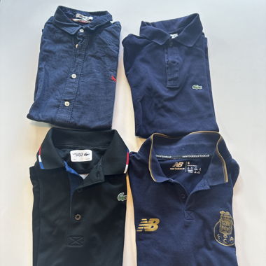 3 polo et 1 chemise 