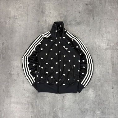 Veste de survêtement Vintage Adidas Firebird Hearts (XS)