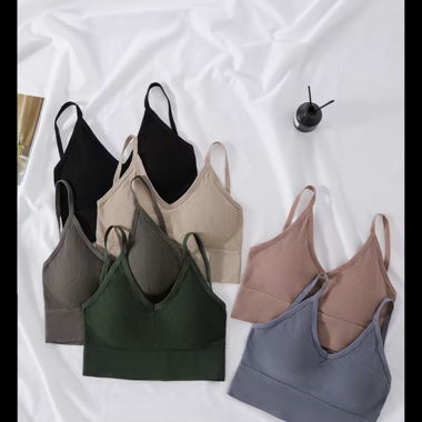 Cross-back sport bras, ideal for summer