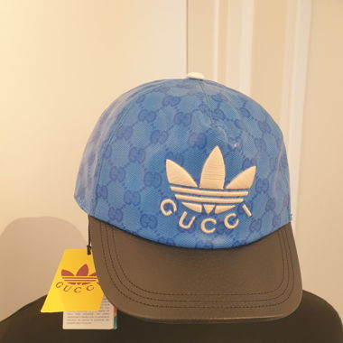Casquette Gucci Adidas bleu