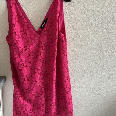 Desigual Pink Lace Top