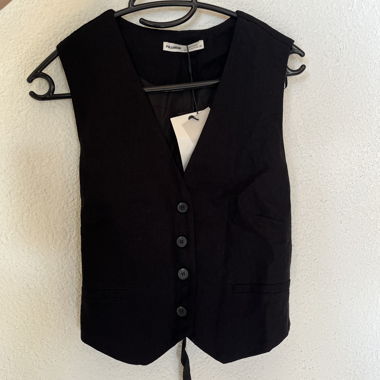 Gilet nero Pull&Bear
