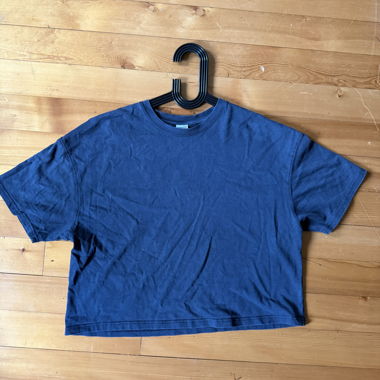 Bershka grey oversized T-shirt
