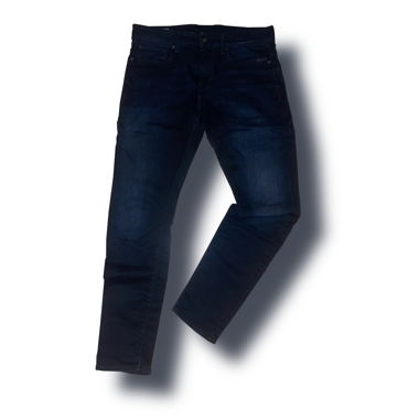 Jeans slim blu scuro