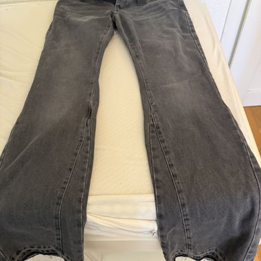 Jeans en denim évasé