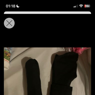 Knielange Socken
