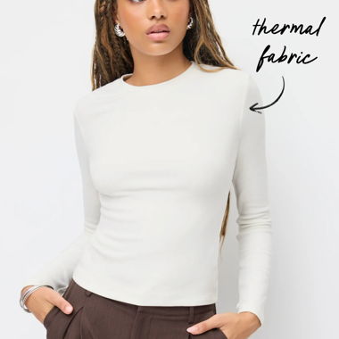 T-shirt thermique à manches longues