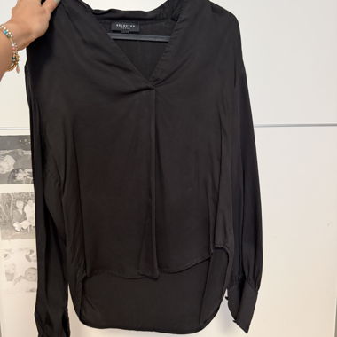 Blouse noire de Selected Femme