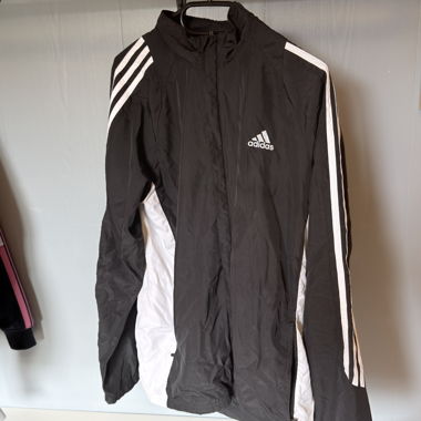 Giacca sportiva Adidas nero-bianca