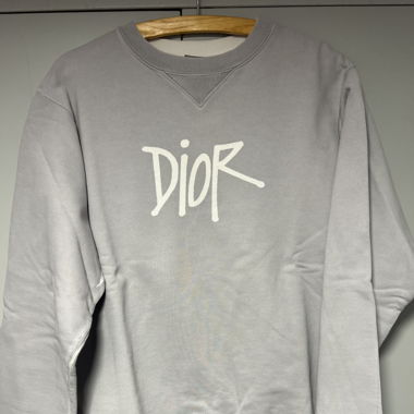 Pull homme Dior gris clair taille L