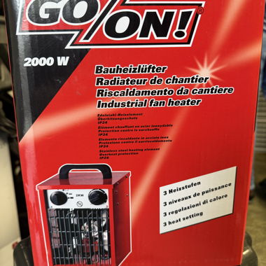 Industrial Fan Heater GO/ON! 2000W