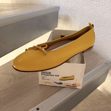 Ballerine Capriccio gialle Gr. 40