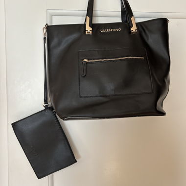 Valentino Shopper schwarz
