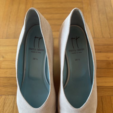 Ballerinas mit Absatz