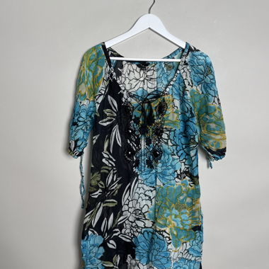 Floral Print Tunic Dress