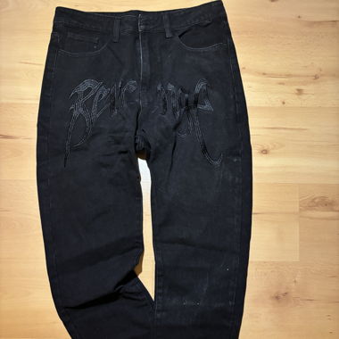 Bedruckte Jeans