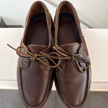Brown Leather Moccasins