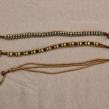 Set de 3 bracelets de cheville