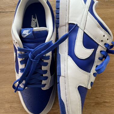 Nike Dunks Blu Scuro/Bianco